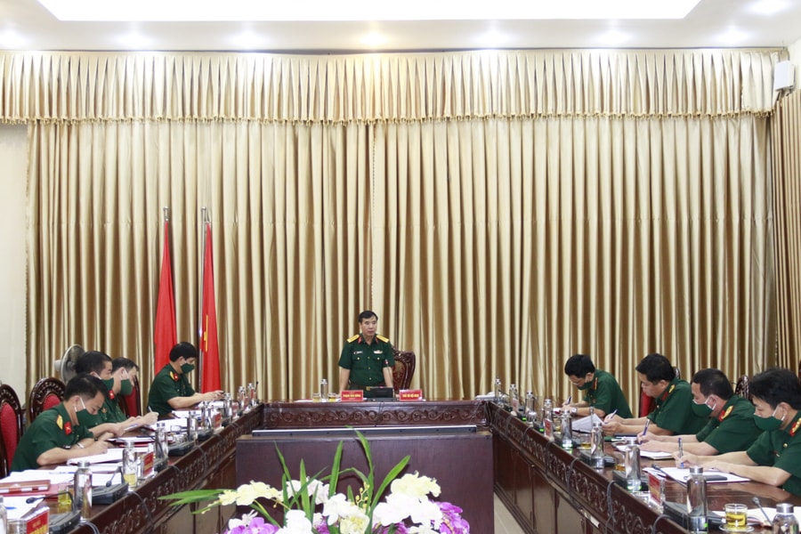 Bộ Chỉ huy Quân sự tỉnh triển khai phương án đón công dân trở về từ vùng dịch phía Nam