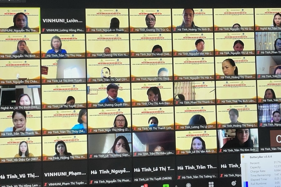 1.087 giáo viên Nghệ An hoàn thành khóa bồi dưỡng mô đun 4 chương trình ETEP