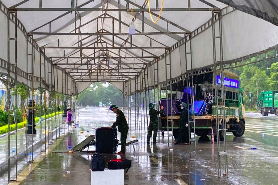 Nghệ An dời điểm đón công dân miền Nam về lại cầu Bến Thủy 2