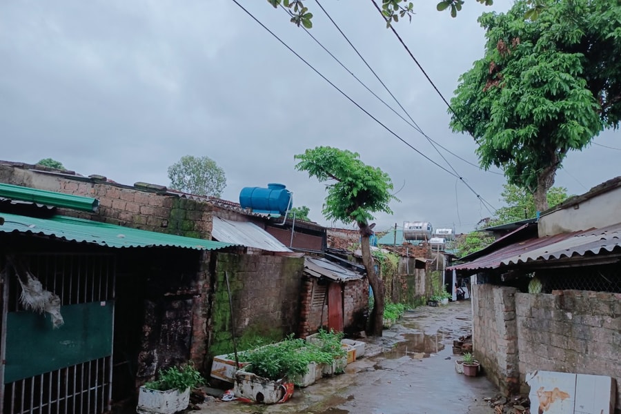 'Nỗi niềm mưa bão' của những khu tập thể tuổi gần nửa thế kỷ ở TP Vinh 