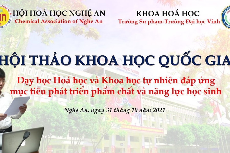 Hội thảo khoa học Quốc gia Dạy học Hóa học và Khoa học tự nhiên