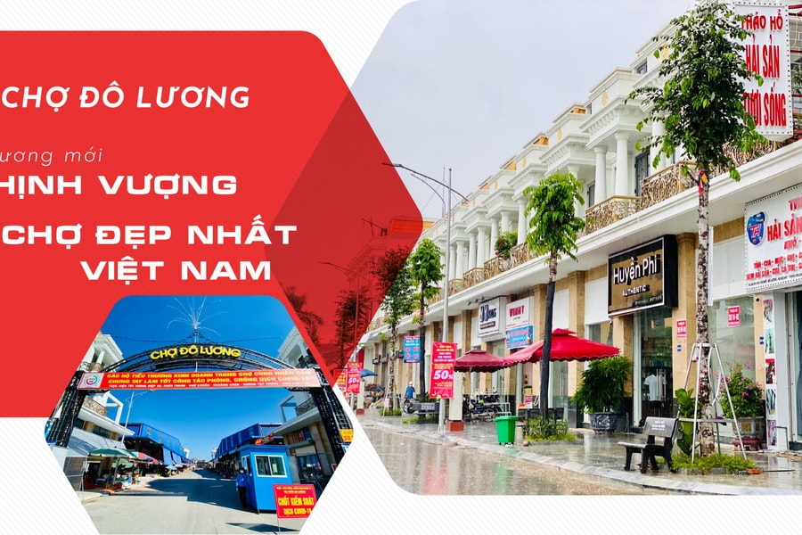 Chợ Đô Lương cũ khép lại hành trình hơn 30 năm hoạt động