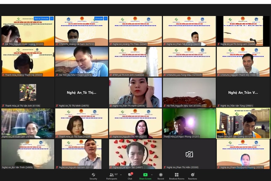 Trường Đại học Vinh: Bồi dưỡng cho 3.024 giáo viên phổ thông về tư vấn, hỗ trợ học sinh 