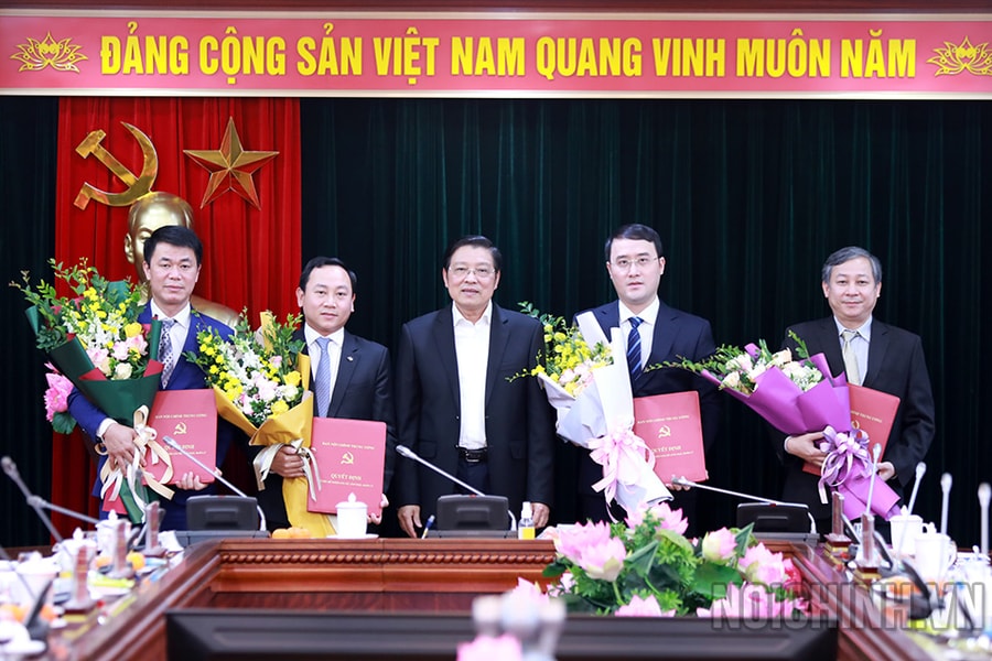 Bổ nhiệm nhân sự Ban Nội chính Trung ương, Tòa án nhân dân tối cao, Bộ Công an, Thanh tra Chính phủ