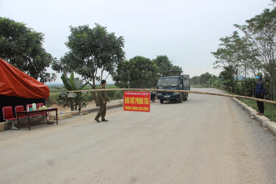 Tân Kỳ khống chế các ổ dịch Covid-19 