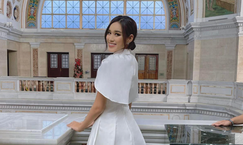 Đỗ Thị Hà tung ảnh cập nhật phần thi ở Miss World