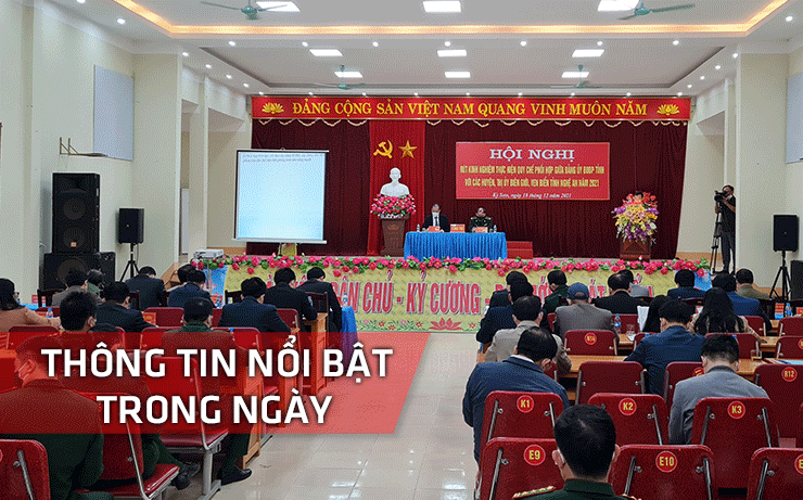Nghệ An: Thông tin nổi bật ngày 18/12