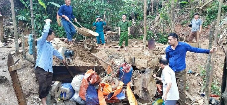 Lần thứ 3 đề nghị thu hồi Giấy phép khai thác vàng trên núi Pu Phen