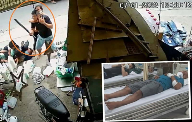 Chém người trọng thương vì mâu thuẫn kinh doanh cồn y tế