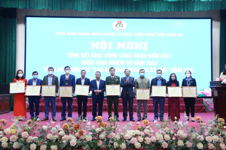 Công đoàn ngành NN&PTNT Nghệ An triển khai kế hoạch năm 2022