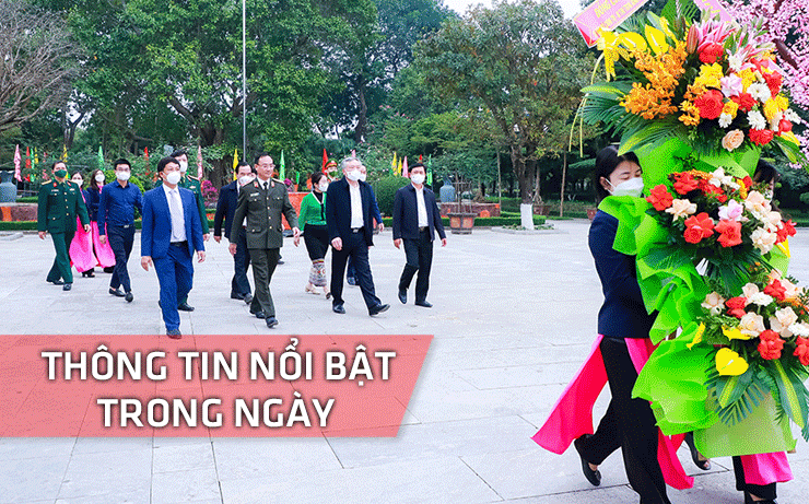 Nghệ An: Thông tin nổi bật ngày 22/1