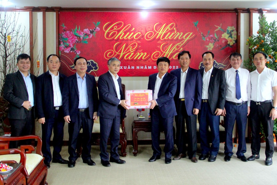 Phó Chủ tịch UBND tỉnh Lê Ngọc Hoa thăm, chúc Tết các đơn vị điện lực 