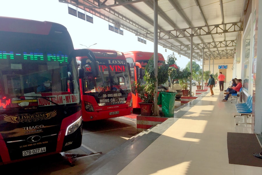 Nghệ An điều chỉnh hoạt động vận tải hành khách ở vùng dịch cấp độ 4