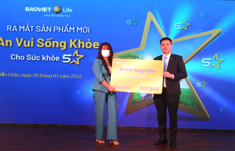 Bảo Việt Nhân thọ Bắc Nghệ An ra mắt sản phẩm 'An Vui Sống Khỏe'