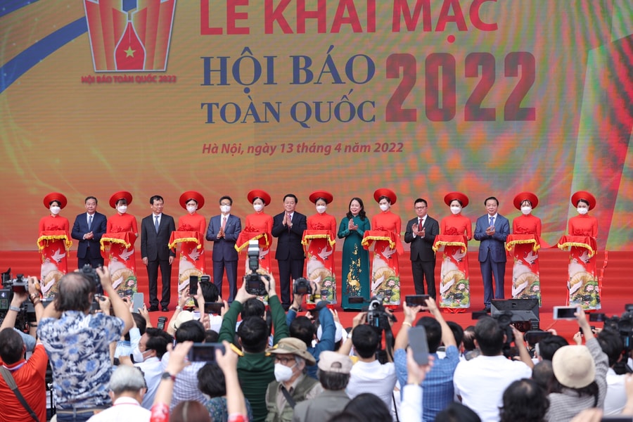 Khai mạc Hội Báo toàn quốc năm 2022