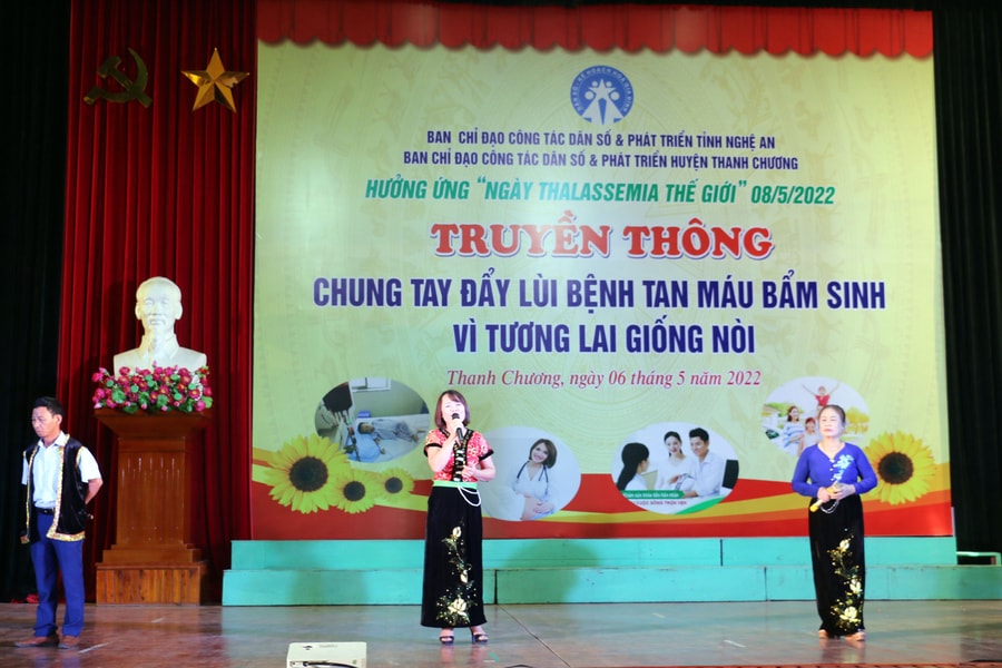 Nghệ An truyền thông hưởng ứng ngày Tan máu bẩm sinh 