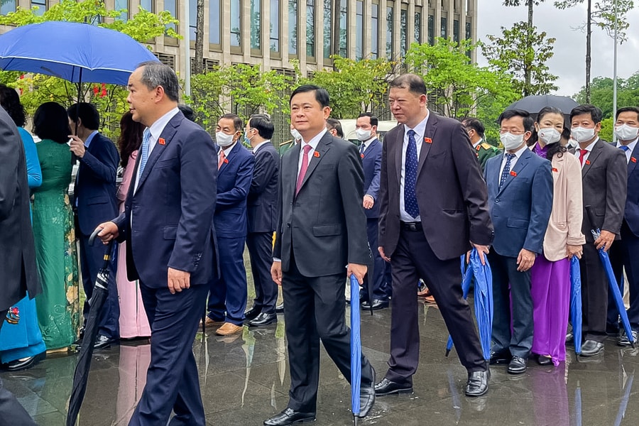 Đoàn đại biểu Quốc hội Nghệ An với các hoạt động tại phiên khai mạc Kỳ họp thứ 3, Quốc hội khóa XV