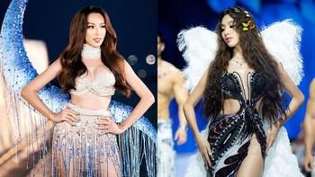 Hoa hậu Thùy Tiên xử lý sự cố khi làm vedette khiến fans nể phục