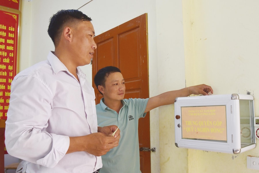 Ý nghĩa lớn của 'Quỹ 1000 đồng' ở xã vùng biên Nghệ An