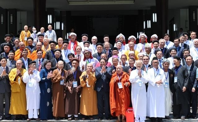 Các tôn giáo luôn đồng hành cùng dân tộc, góp phần tạo nên bản lĩnh, bản sắc và sức mạnh Việt Nam