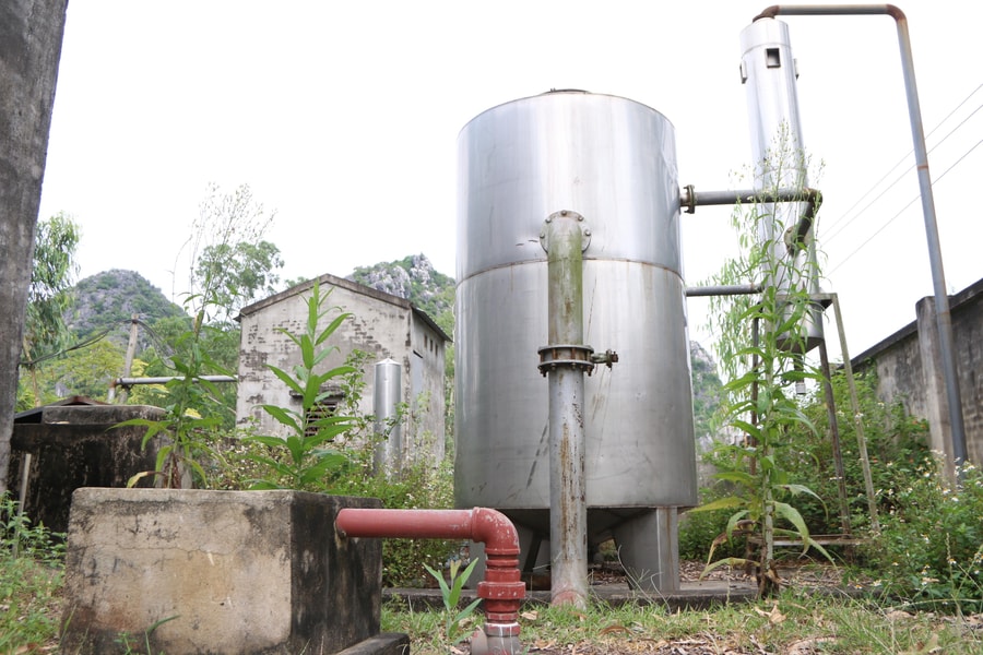 Lãng phí nhà máy nước hơn 9,3 tỷ đồng ở thị xã Hoàng Mai 