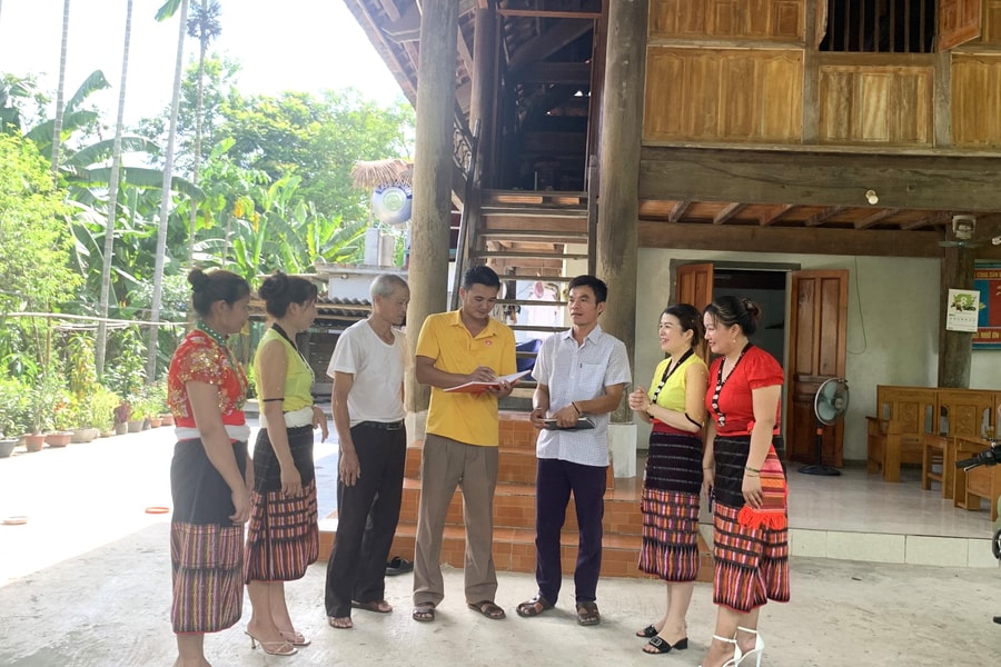 Bí thư chi bộ người dân tộc Thái tiên phong trong mọi phong trào