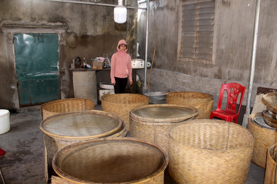 Nhiều cơ sở sản xuất tôm nõn đạt chuẩn 3 sao của Diễn Châu dừng hoạt động