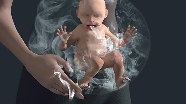 Phụ nữ mang thai hoặc đang cho con bú tuyệt đối không thuốc lá