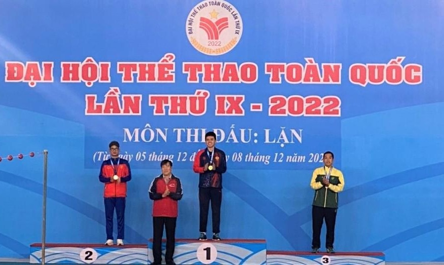 Nghệ An giành Huy chương Vàng đầu tiên tại Đại hội Thể thao toàn quốc năm 2002