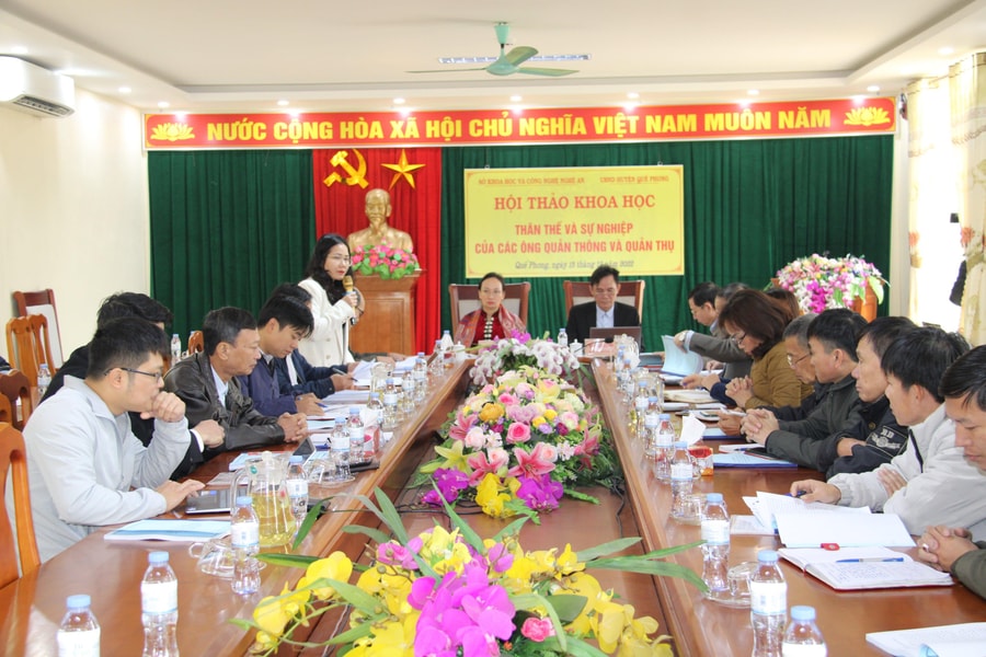 Hội thảo khoa học 'Thân thế và sự nghiệp của Quản Thông và Quản Thụ' 