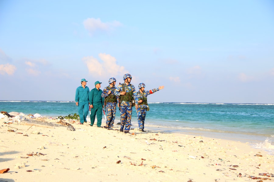 Tăng cường tuần tra bảo vệ vững chắc chủ quyền quần đảo Trường Sa 