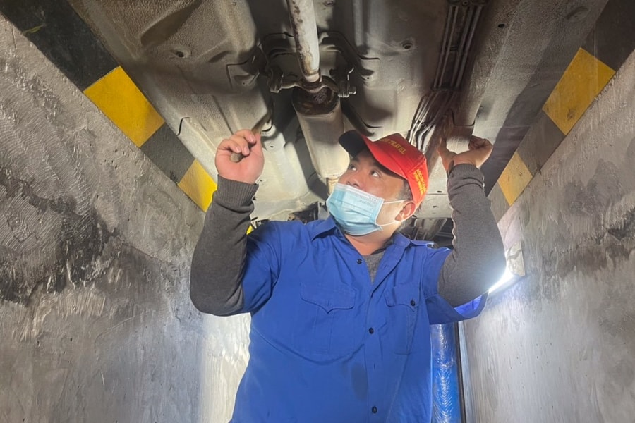 Đăng kiểm xe ô tô đầu năm tại Nghệ An 'hạ nhiệt'