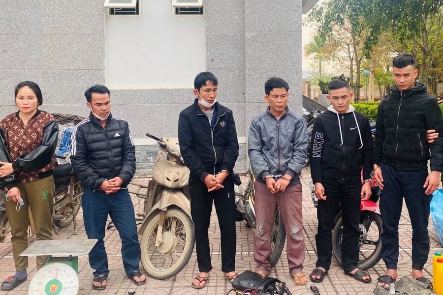 Triệt phá ổ nhóm trộm chó số lượng lớn 