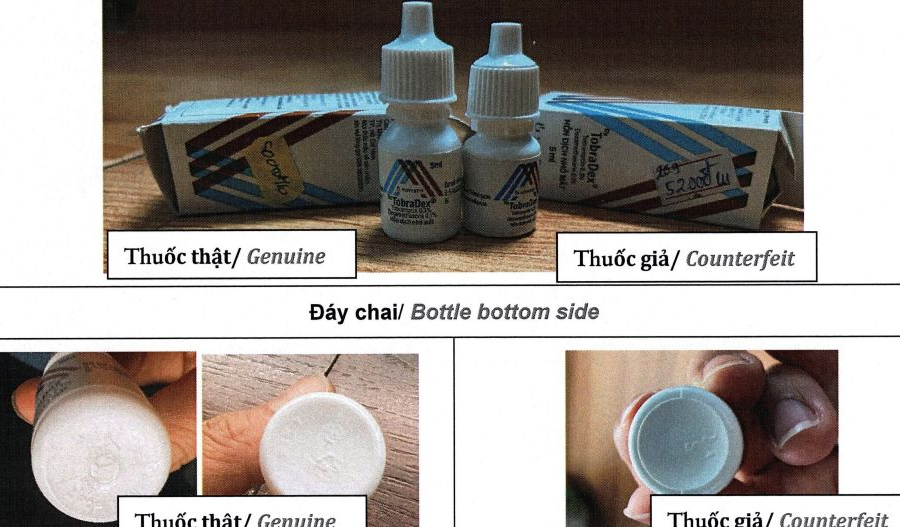 Xác minh thuốc nhỏ mắt, thuốc chống ung thư bị làm giả ở Hà Nội