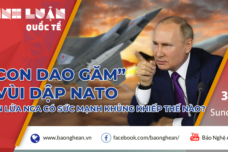 Tên lửa Kinzhal - 'con dao găm' của Nga vùi dập NATO 