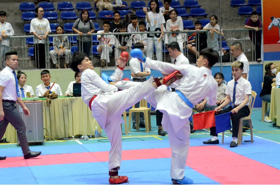 Bế mạc Giải vô địch Karatedo Trẻ Nghệ An mở rộng lần thứ 6 năm 2023
