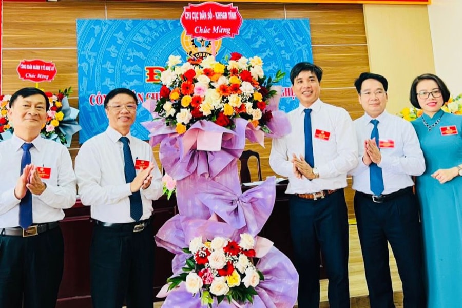 Chi cục Dân số - KHHGĐ tổ chức thành công Đại hội Công đoàn