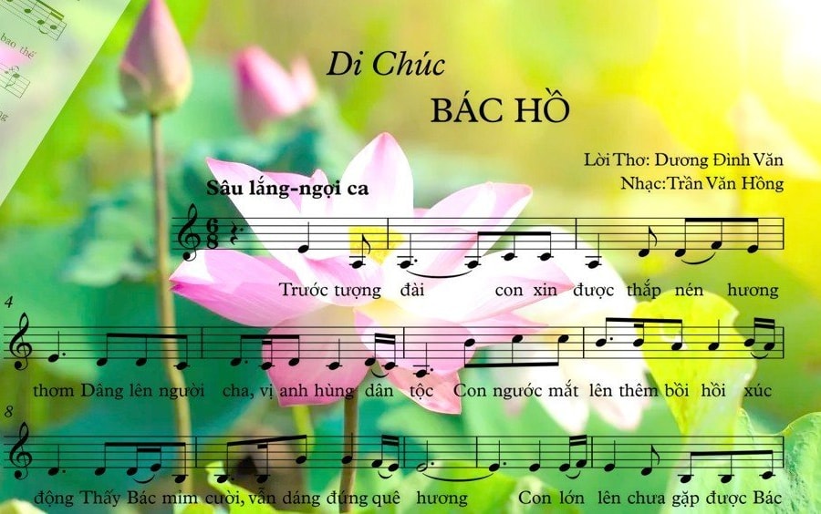 Bài hát 'Di chúc Bác Hồ' - khi tiếng lòng ngân tiếng hát