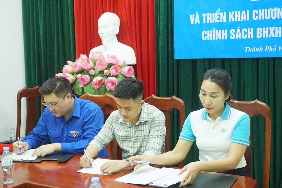 Công ty TNHH An sinh Thảo Nguyên ký kết hợp tác với Thành đoàn, Hội Phụ nữ TP.Vinh