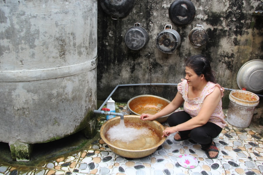 Hàng nghìn người dân ở xã giàu bậc nhất Nghệ An đóng tiền hơn 10 năm vẫn chưa có nước sạch