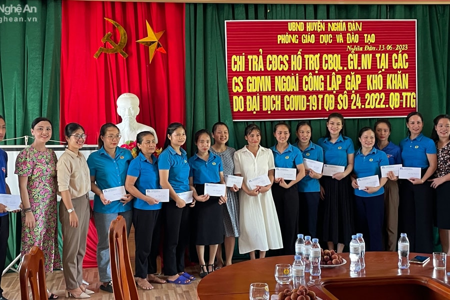 Hơn 1.000 giáo viên, nhân viên trường ngoài công lập được nhận hỗ trợ do gặp khó khăn vì Covid-19