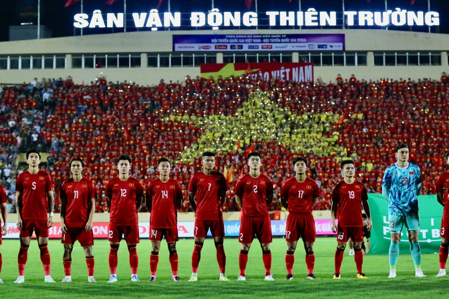 Nhìn lại trận thắng của tuyển Việt Nam trước Syria trên sân Thiên Trường