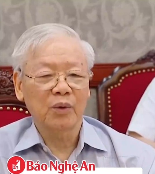 Tổng Bí thư Nguyễn Phú Trọng: 'Phải bước thật mạnh, tiến thật xa, Nghệ An như thế mới là Nghệ An'