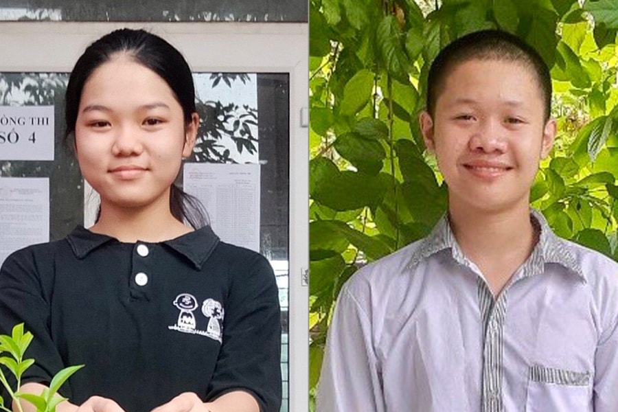 Đôi bạn cùng lớp đạt thủ khoa môn Toán, Lý Trường THPT chuyên Phan Bội Châu và chuyên Đại học Vinh