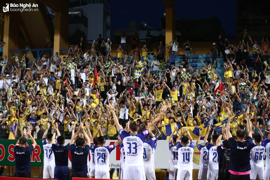 Nhìn lại chiến thắng ấn tượng của Sông Lam Nghệ An trên sân Hàng Đẫy