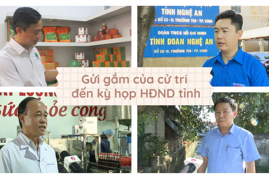 Gửi gắm của cử tri đến kỳ họp Hội đồng nhân dân tỉnh