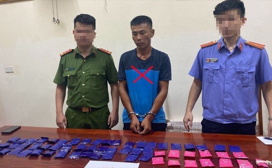 Công an Diễn Châu khởi tố “mắt xích” trong đường dây ma túy từ nước ngoài về Việt Nam