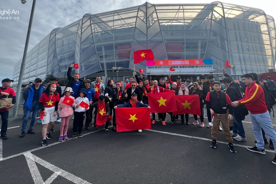 Đội tuyển nữ Việt Nam được tiếp thêm sức mạnh trước trận ra quân tại World Cup 2023