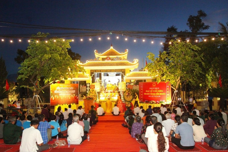 Sáng đạo nghĩa tri ân ở xã ven đô