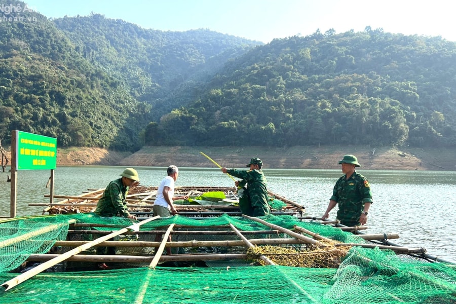 Những công trình, phần việc vì dân của người lính quân hàm xanh nơi biên giới